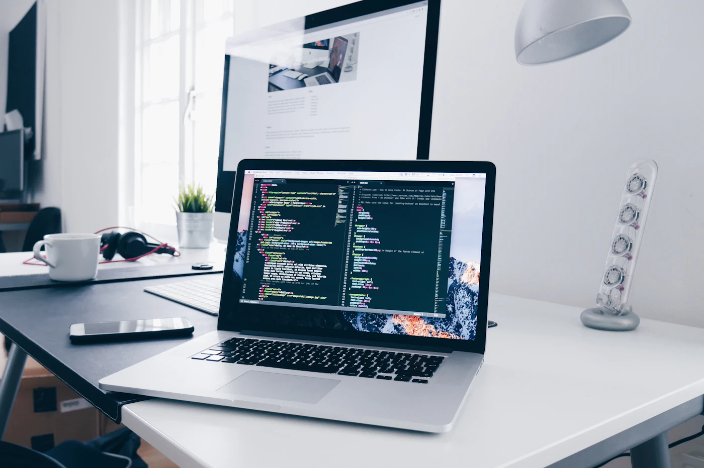Environnement de travail de développement front-end